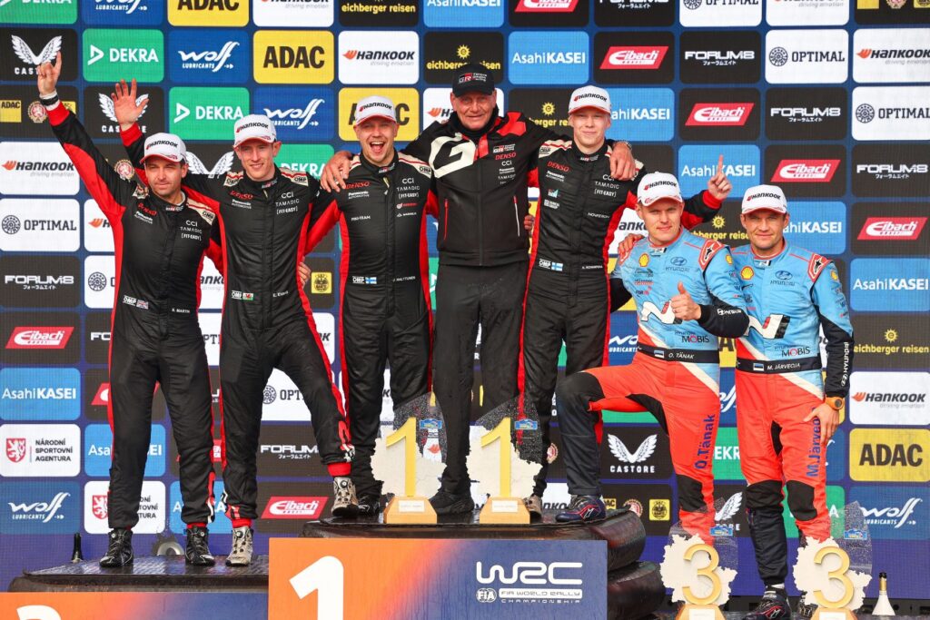 Toyota WRC’de Üst Üste Beşinci Kez Şampiyon