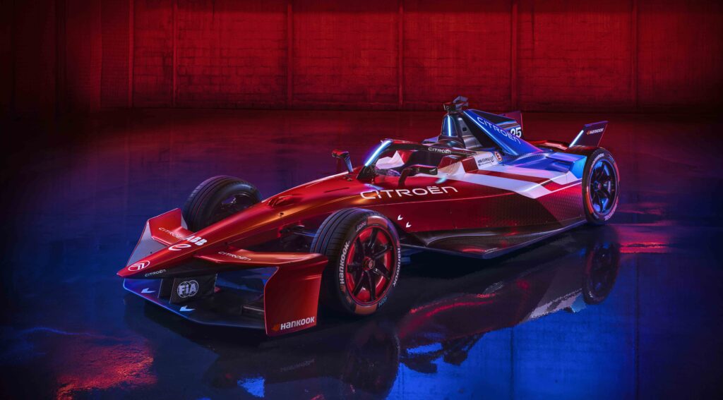 Citroen Formula E’de Yarışacak Yeni Elektrikli Yarış Otomobilini Tanıttı