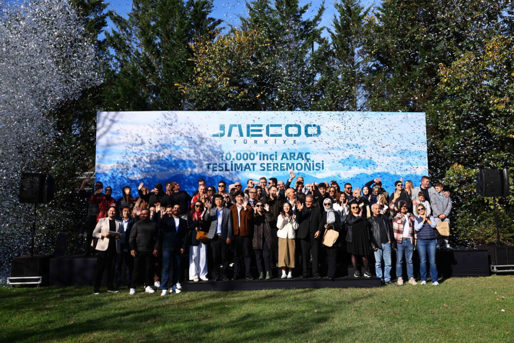 JAECOO Türkiye’de 10.000 Adetlik Satış Başarısını Kutladı