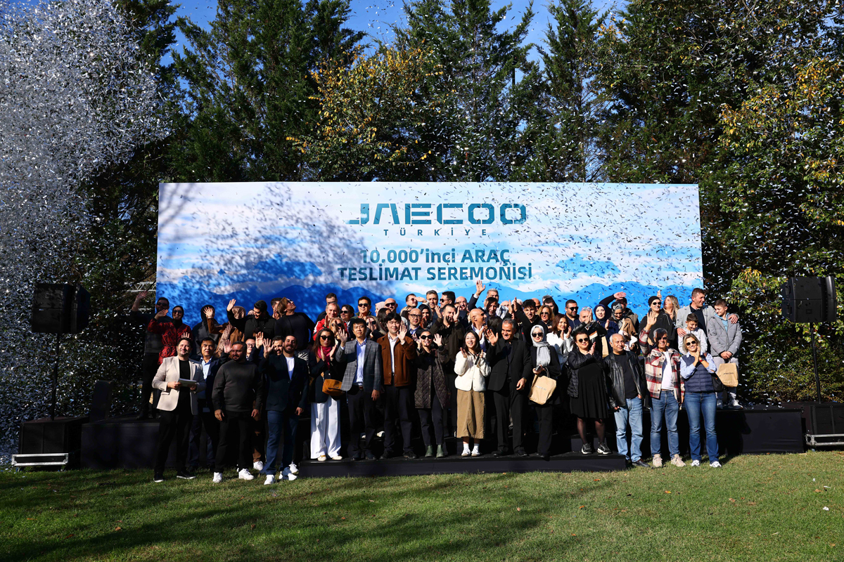 JAECOO Türkiye’de 10.000 Adetlik Satış Başarısını Kutladı