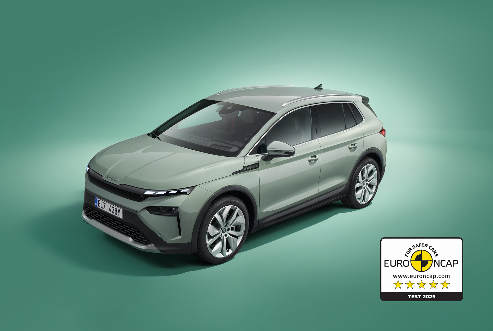 Škoda Elroq, Euro NCAP Güvenlik Testlerinden 5 Yıldız Aldı