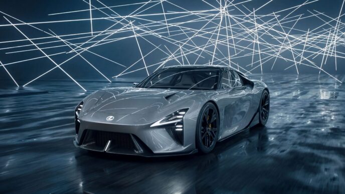 Lexus Efsanevi LFA Ruhunu Elektrikli Geleceğe Taşıyor