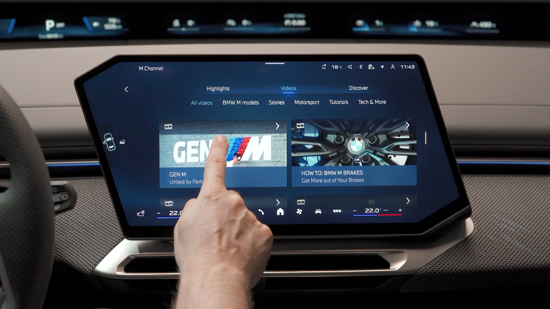 BMW yeni M Araç içi uygulamalarını tanıttı