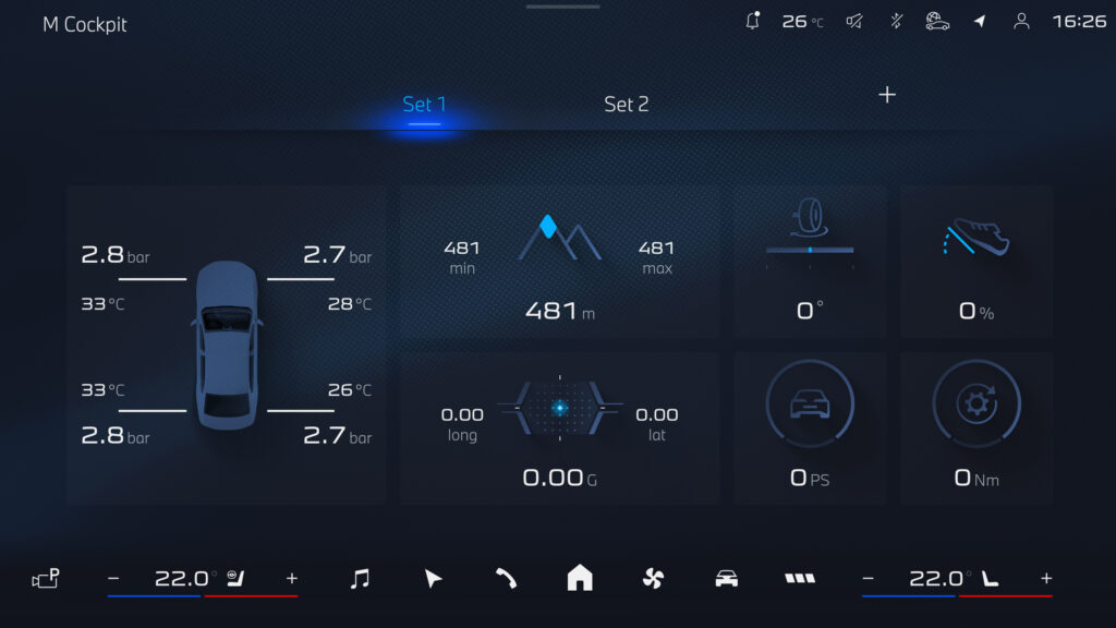 BMW yeni M Araç içi uygulamalarını tanıttı