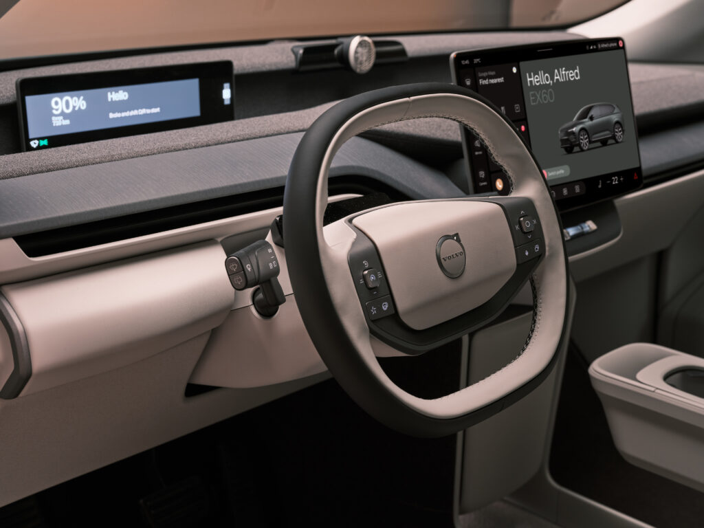 Yeni Volvo EX60 Tanıtıldı: 810 km Menzil ve Şaşırtan Şarj Hızı