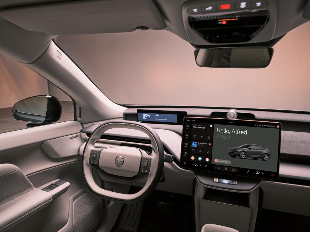Yeni Volvo EX60 Tanıtıldı: 810 km Menzil ve Şaşırtan Şarj Hızı