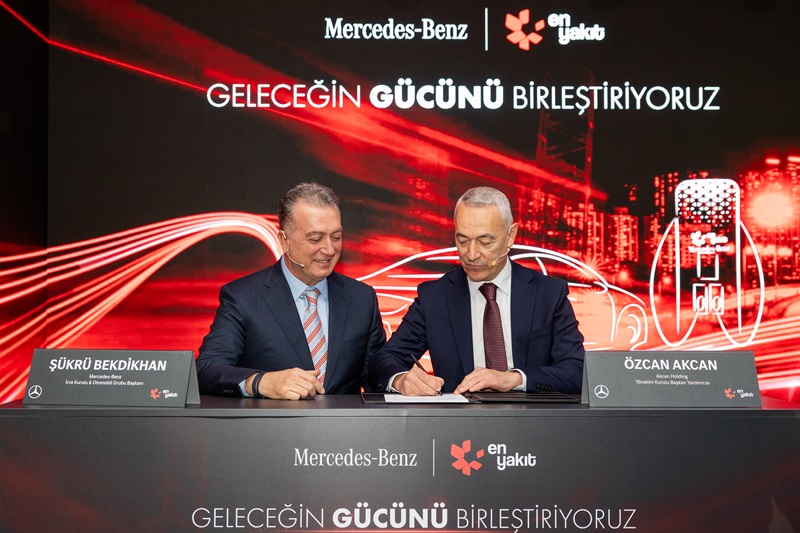 Mercedes-Benz ve En Yakıt’tan Dev Ortaklık: 480 kW Gücünde Yeni İstasyonlar Geliyor