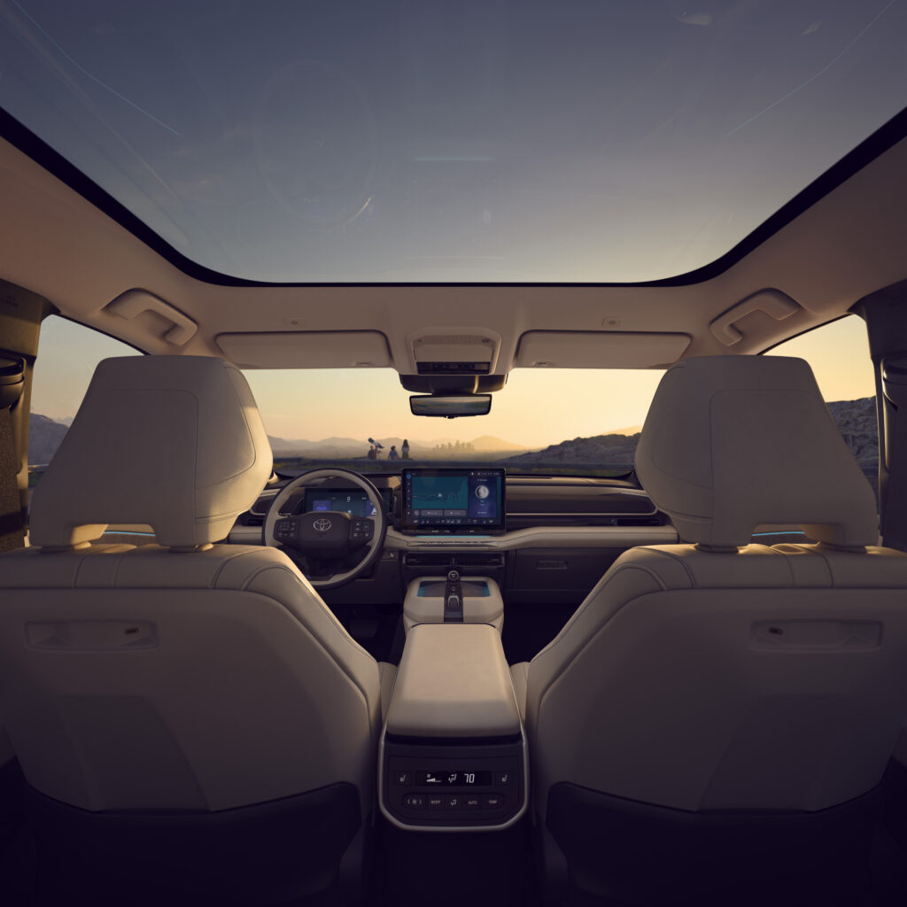 Toyota, Kuzey Amerika’da Üç Sıralı Highlander BEV Modelini Tanıttı
