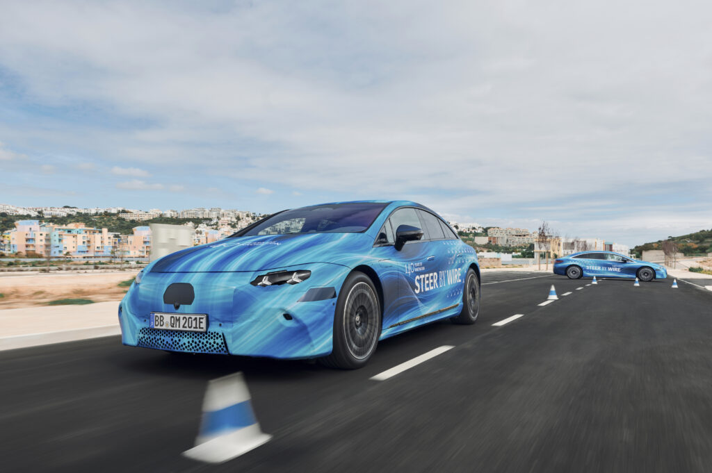 Mercedes-Benz EQS’te Yeni Dönem: Steer-by-Wire Direksiyon Teknolojisi Geliyor