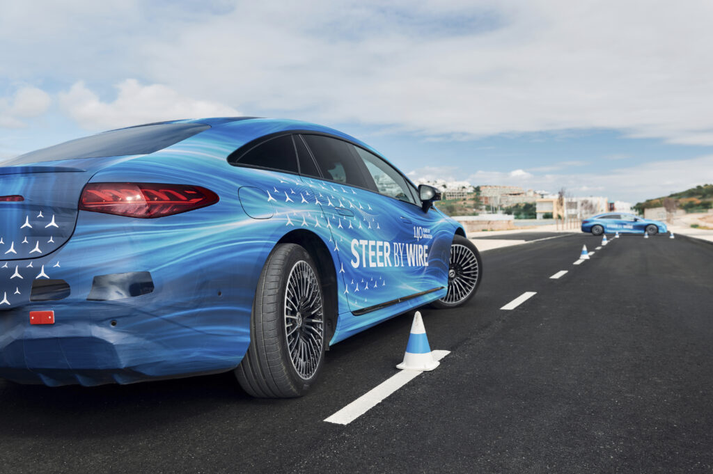 Mercedes-Benz EQS’te Yeni Dönem: Steer-by-Wire Direksiyon Teknolojisi Geliyor