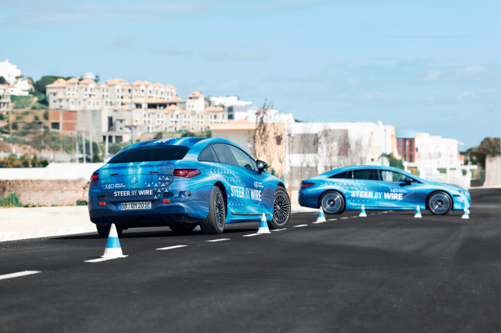 Mercedes-Benz EQS’te Yeni Dönem: Steer-by-Wire Direksiyon Teknolojisi Geliyor