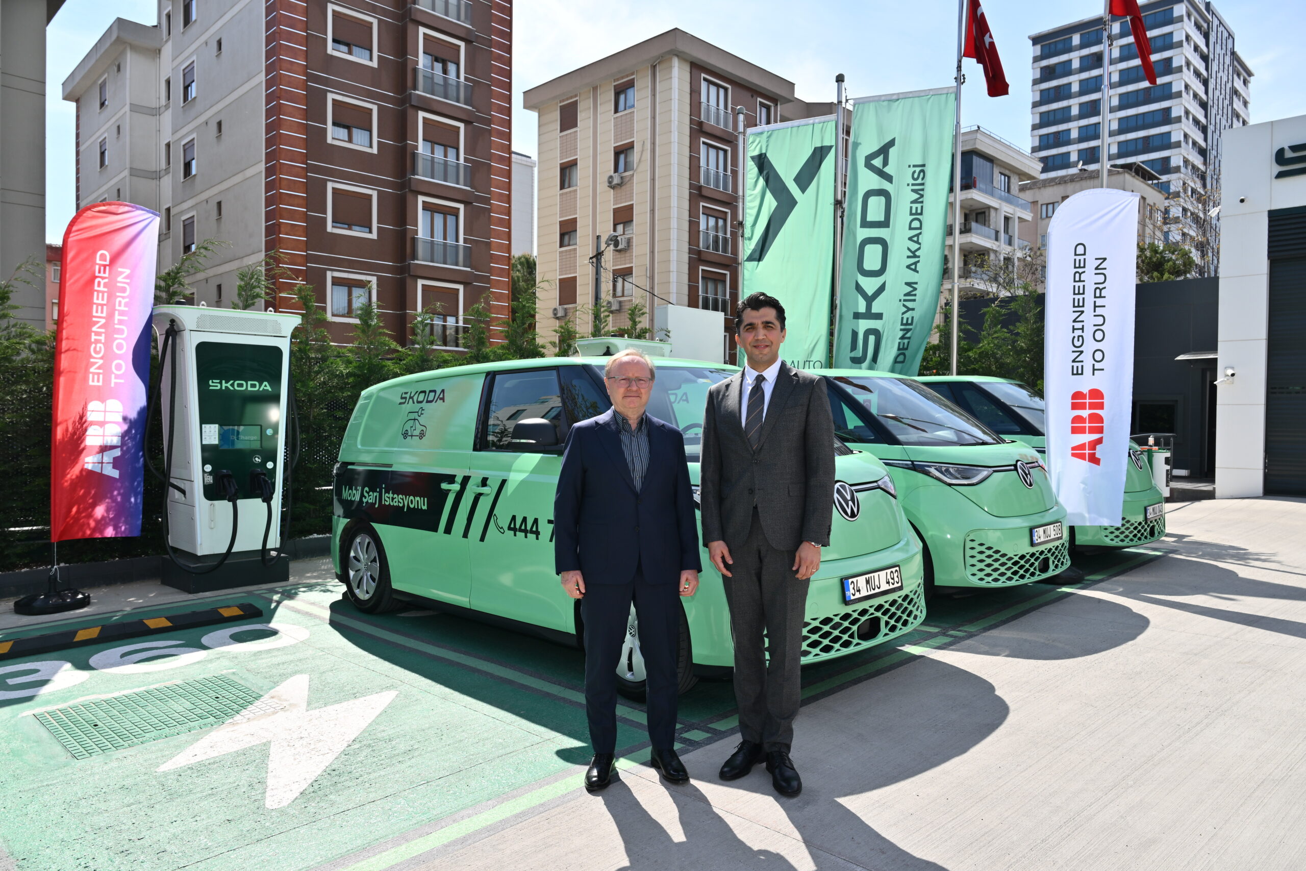 ABB ve Yüce Auto-Škoda’dan Mobil Hızlı Şarj İş Birliği