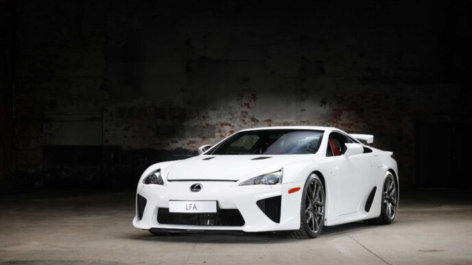 Lexus LFA Türkiye Turu Başladı