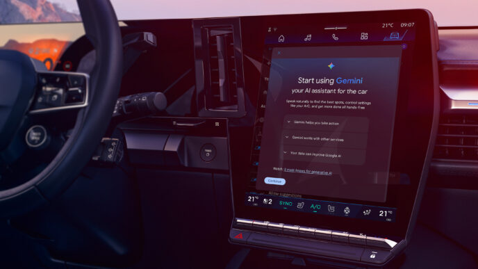 Google Gemini Renault Modellerinde Türkçe Konuşacak