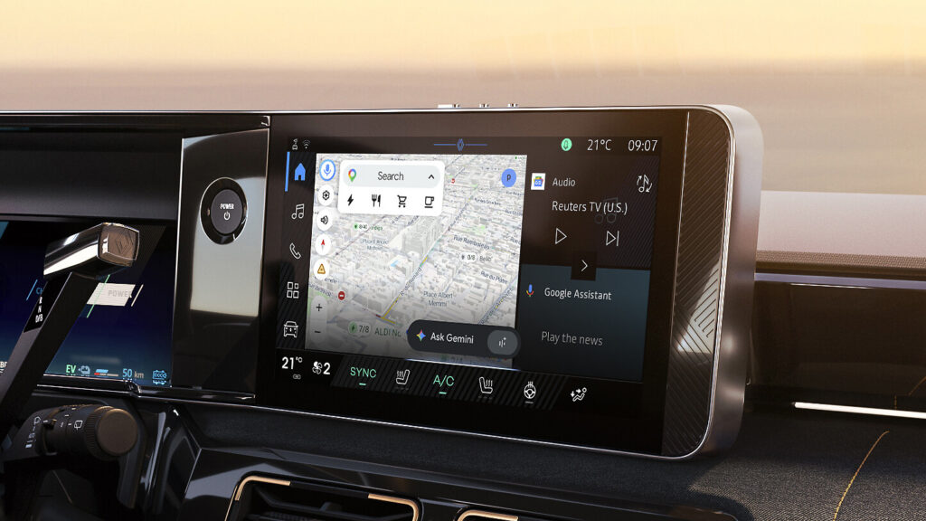 Google Gemini Renault Modellerinde Türkçe Konuşacak