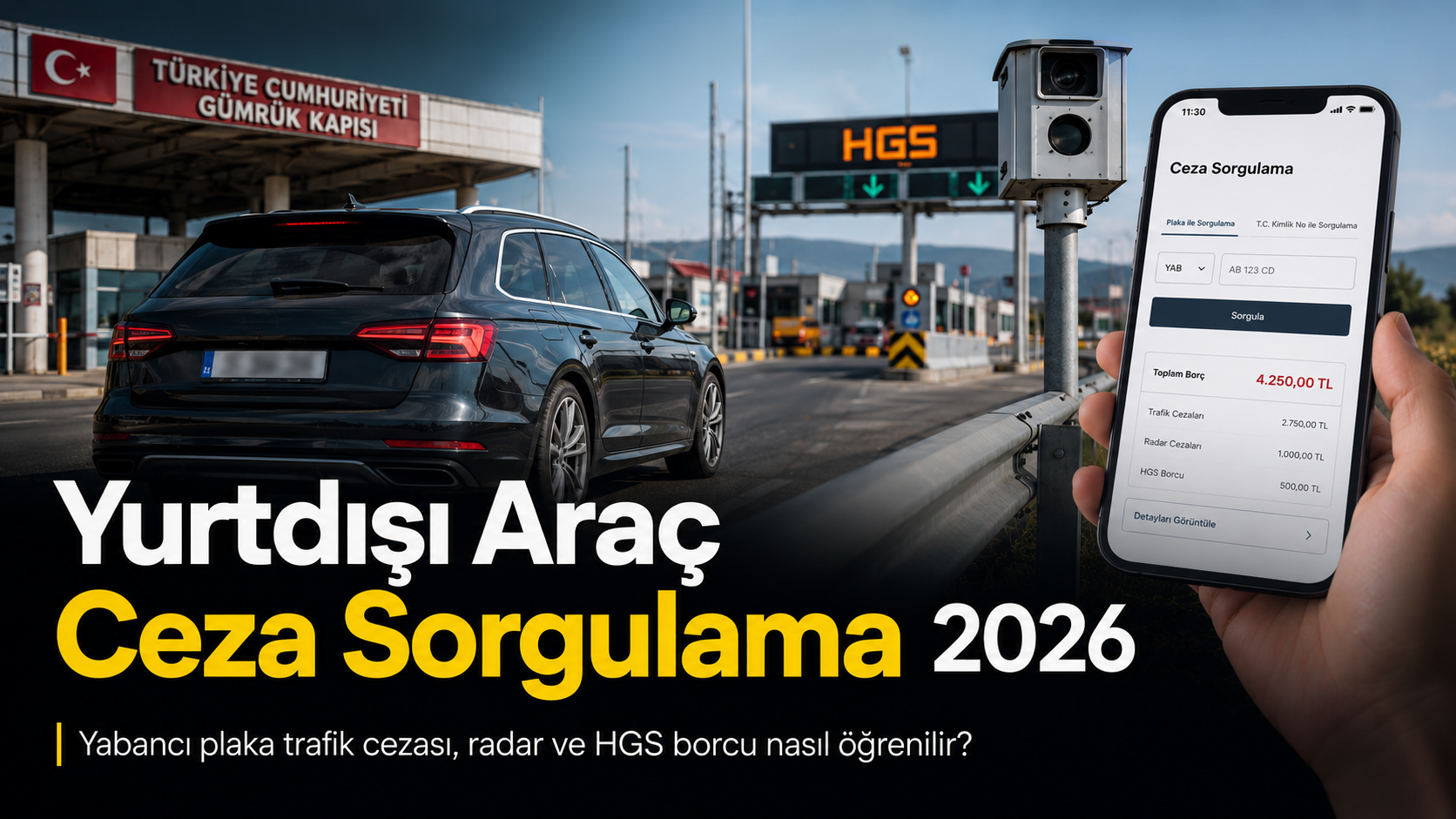 Yurtdışı Araç Ceza Sorgulama 2026