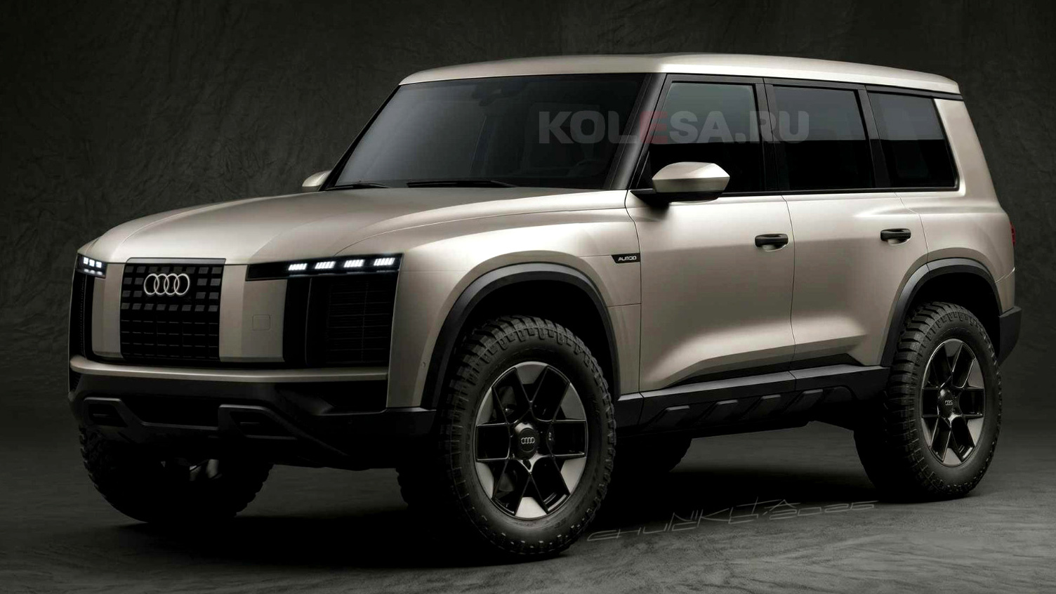 Audi Sert SUV Geliyor: G-Class Rakibinin Tasarımı Ortaya Çıktı