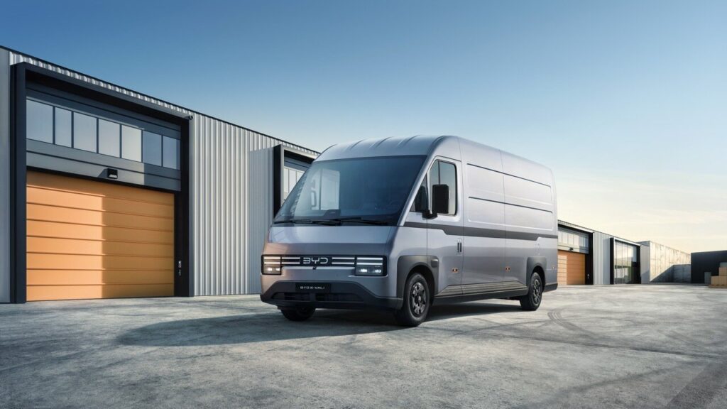 BYD elektrikli hafif ticari van modeli