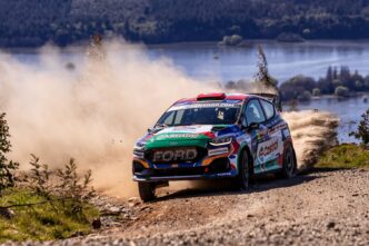 Castrol Ford Team Türkiye Şili Rallisi'nde yarış anı