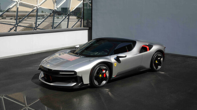 Ferrari CZ26 One-Off önden görünüm