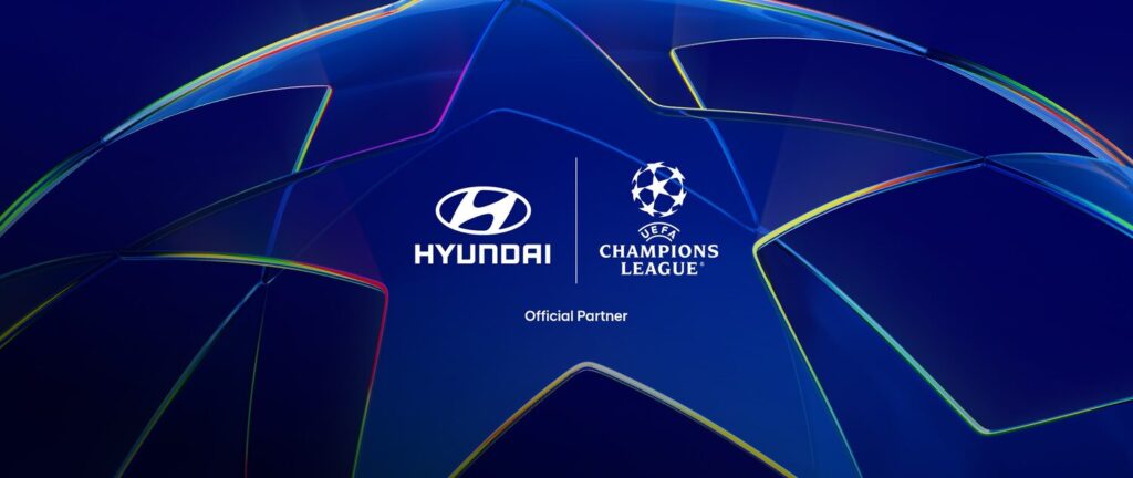 Hyundai ve UEFA Champions League resmi otomotiv partnerliği anahtar görseli