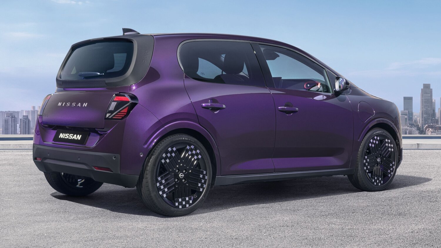 Yeni Nissan Pixo arka yan görünüm