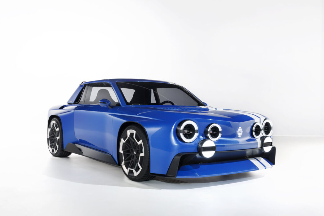 Renault 8 Gordini Concept elektrikli konsept otomobil, ön yan görünüm