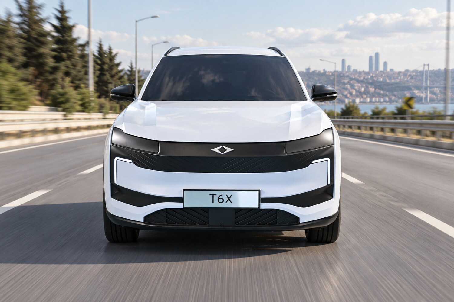 Togg T6X'in tanıtım görseli