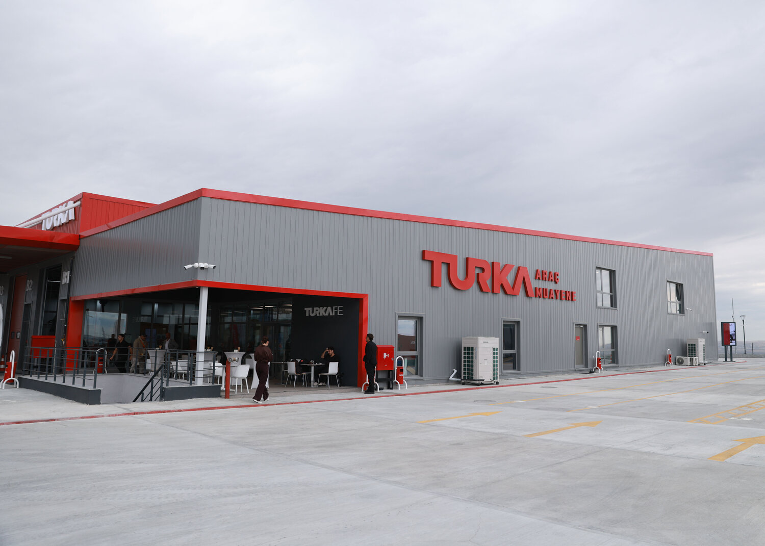 TURKA Araç Muayene istasyonu dış cephesi