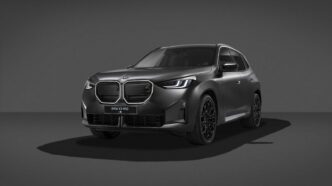 BMW X3 M50 xDrive Black Package ön üç çeyrek görünüm