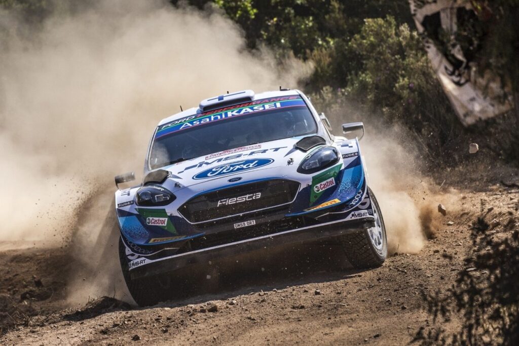 Ford Fiesta WRC ralli otomobili